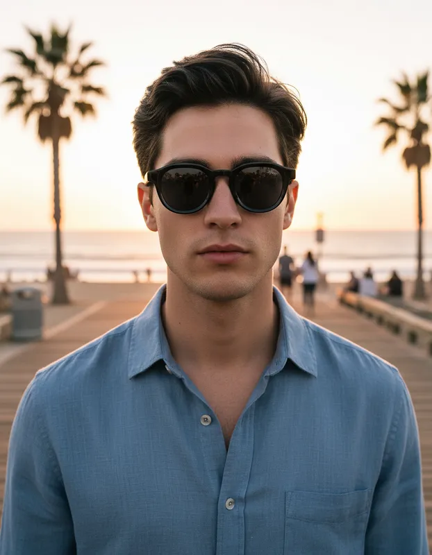 Óculos De Sol  Hress Unissex Hawaii Polarizado Uv400