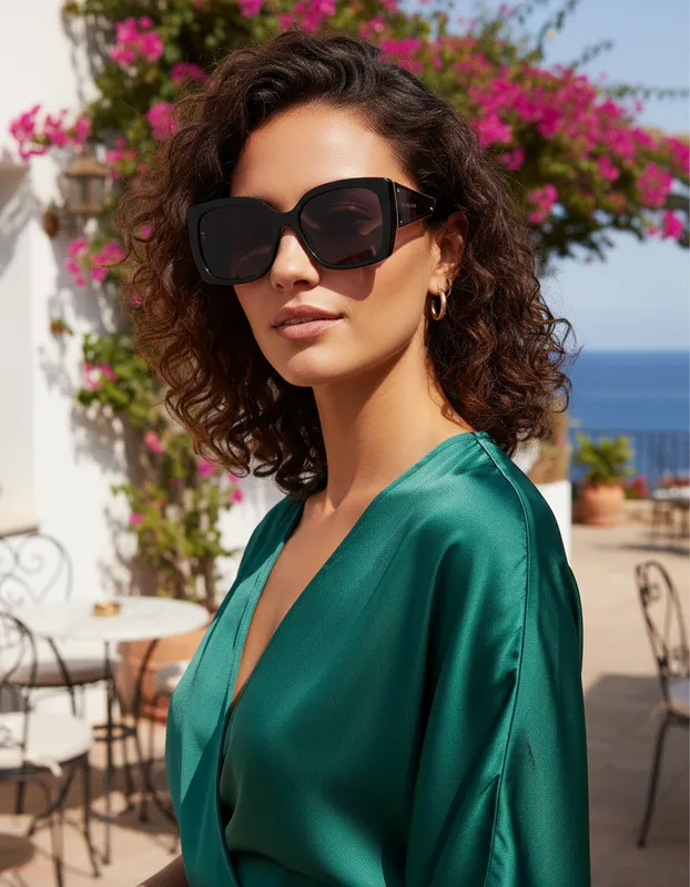 Óculos De Sol Bella Falcão Feminino New York Polarizada