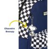 Mochila Snoopy Quadriculada Escolar - Image 5