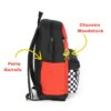 Mochila Snoopy Quadriculada Escolar - Image 9