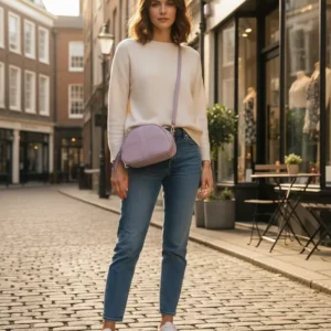 Bolsa Alice Palucci Transversal Pesponto