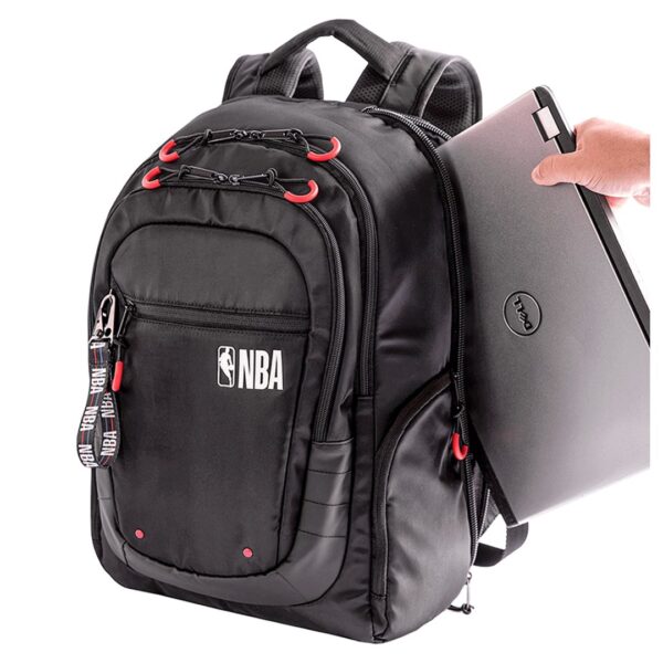 Mochila Notebook NBA Pro Preta - Image 4