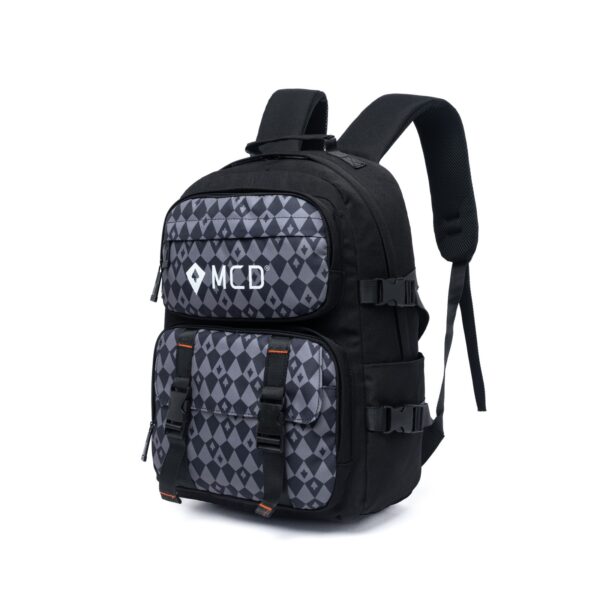 Mochila MCD Notebook Twist  Preta e Cinza - Image 2