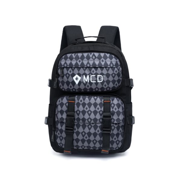 Mochila MCD Notebook Twist  Preta e Cinza