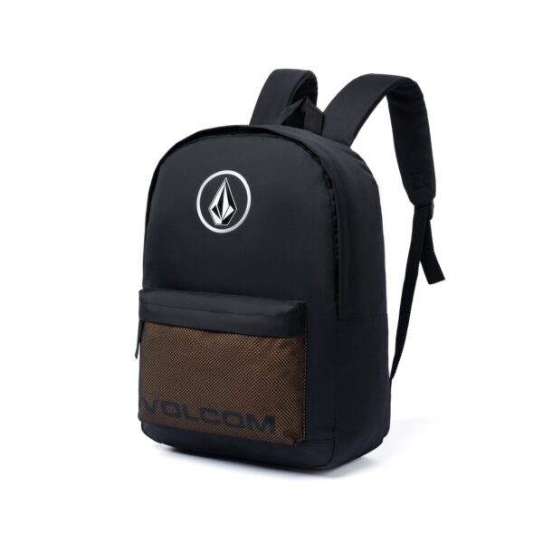 Mochila Volcom Box Stone Preta e Marrom - Image 2