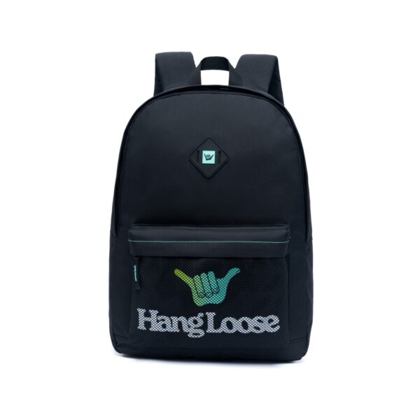 Mochila Hang Loose Neon Preta