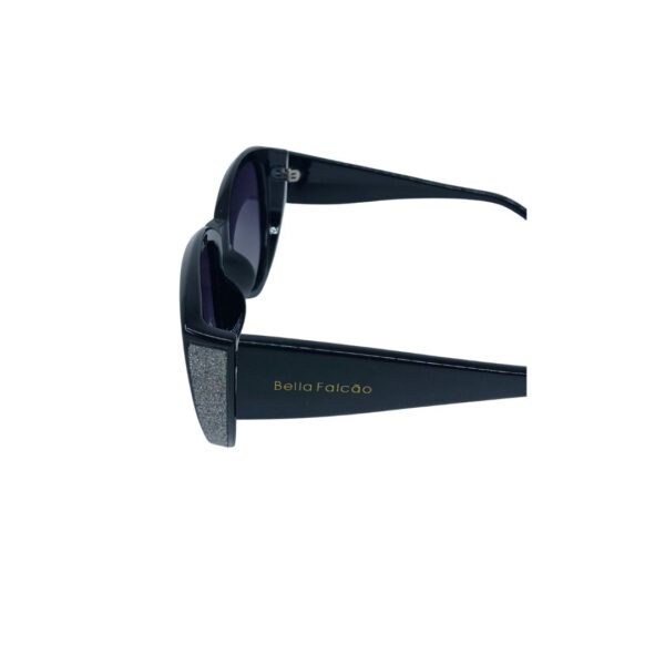 Óculos De Sol Bella Falcão Feminino Gatinho Glitter Polarizado - Image 10