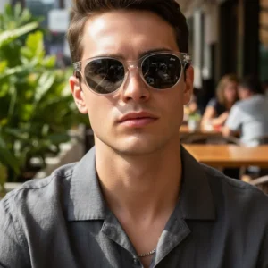 Óculos De Sol Unissex Hress Eclipse Polarizado Uv400