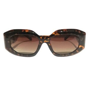 Óculos De Sol Bella Falcão Feminino London Marrom Tartaruga Polarizado