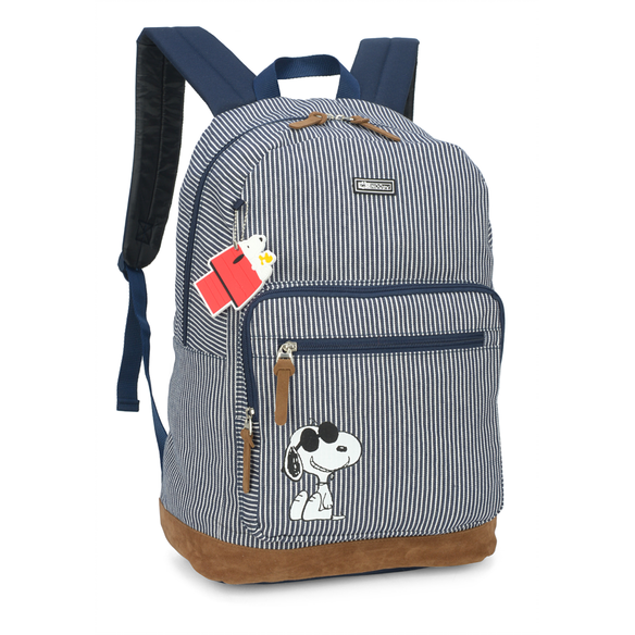 mochila snoopy jeans